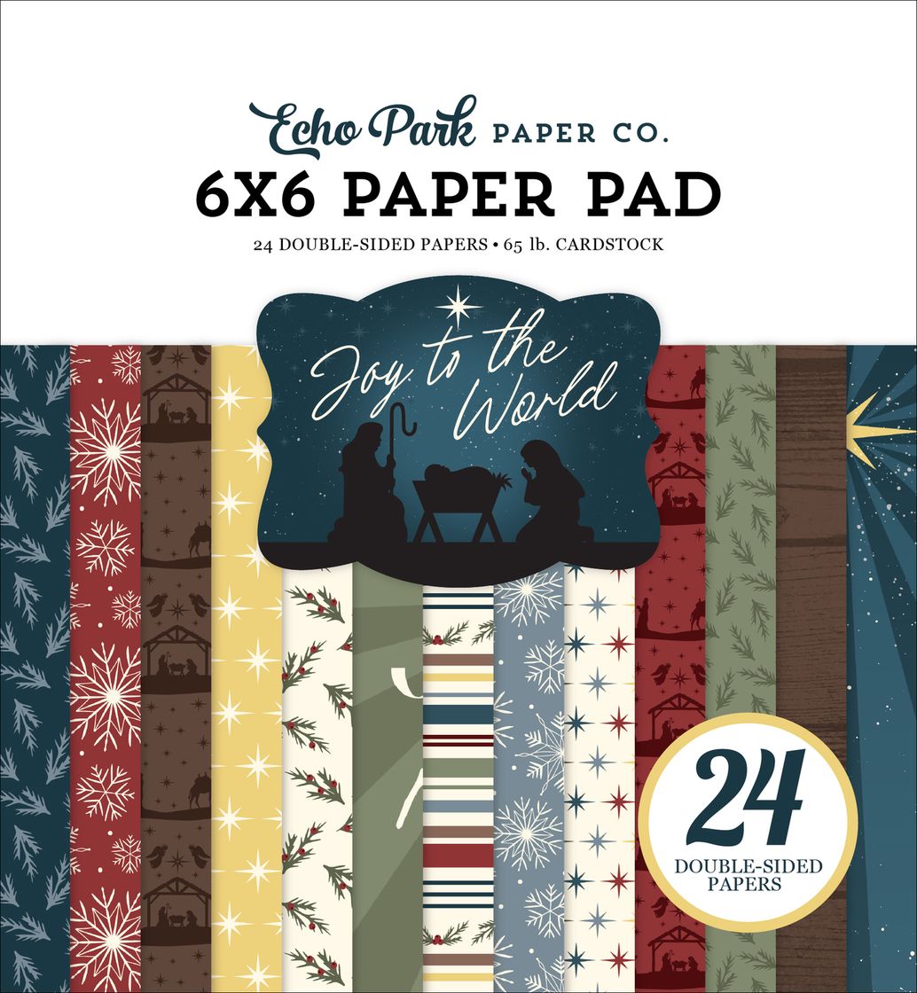 ***Pre-Order*** Echo Park - Joy To The World - 6x6 Paper Pad