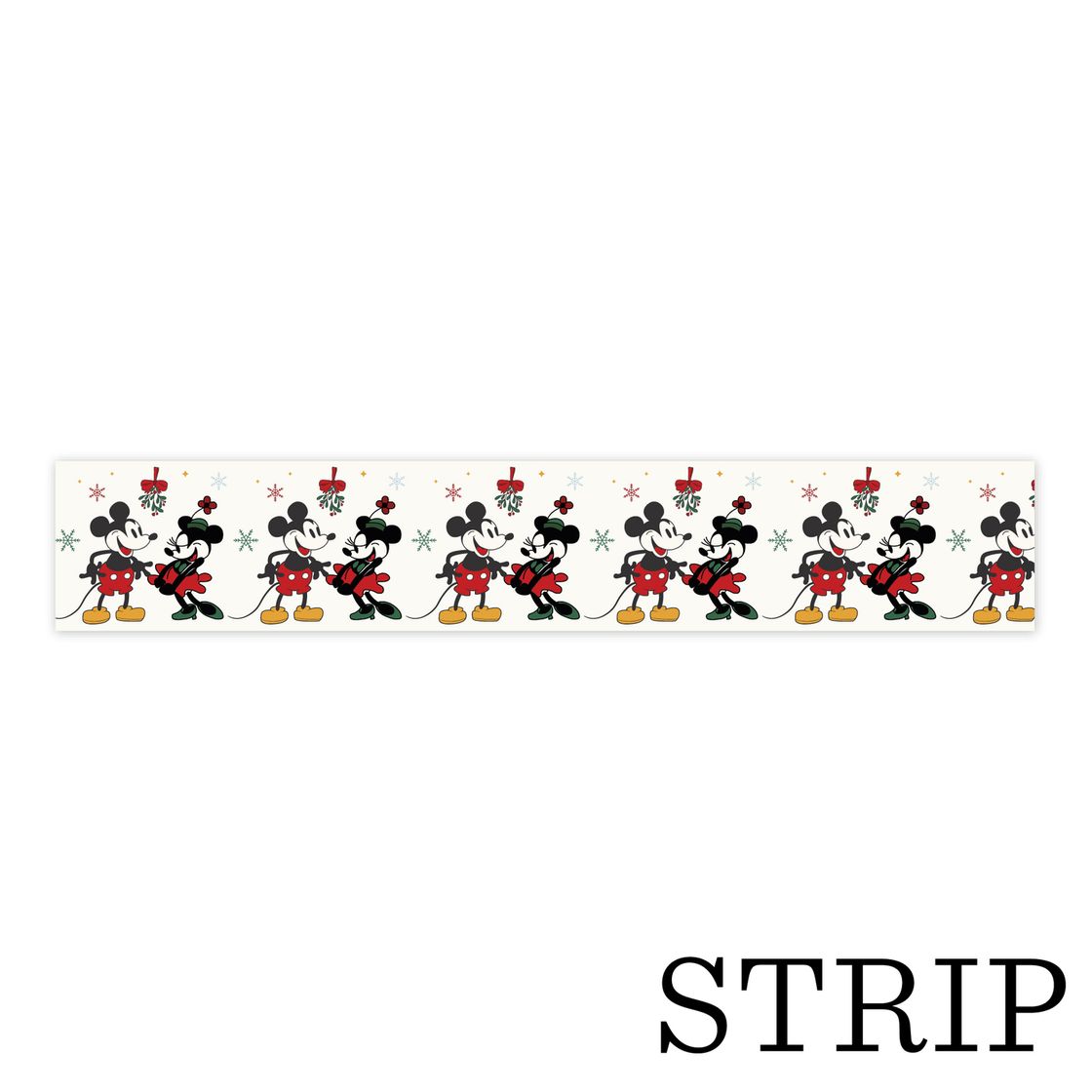 ***Pre-Order*** Echo Park - Mouse And Me Christmas - Mouse Mistletoe Washi Tape