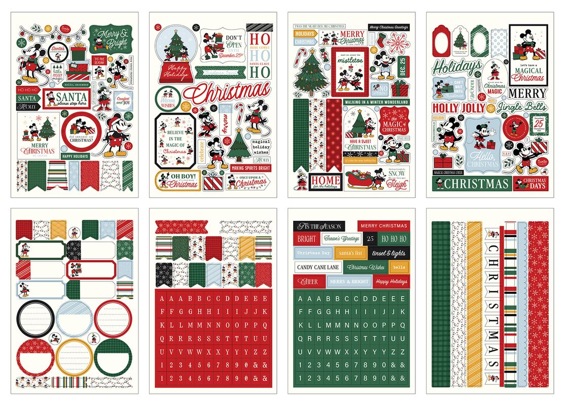 ***Pre-Order*** Echo Park - Mouse And Me Christmas - Sticker Book