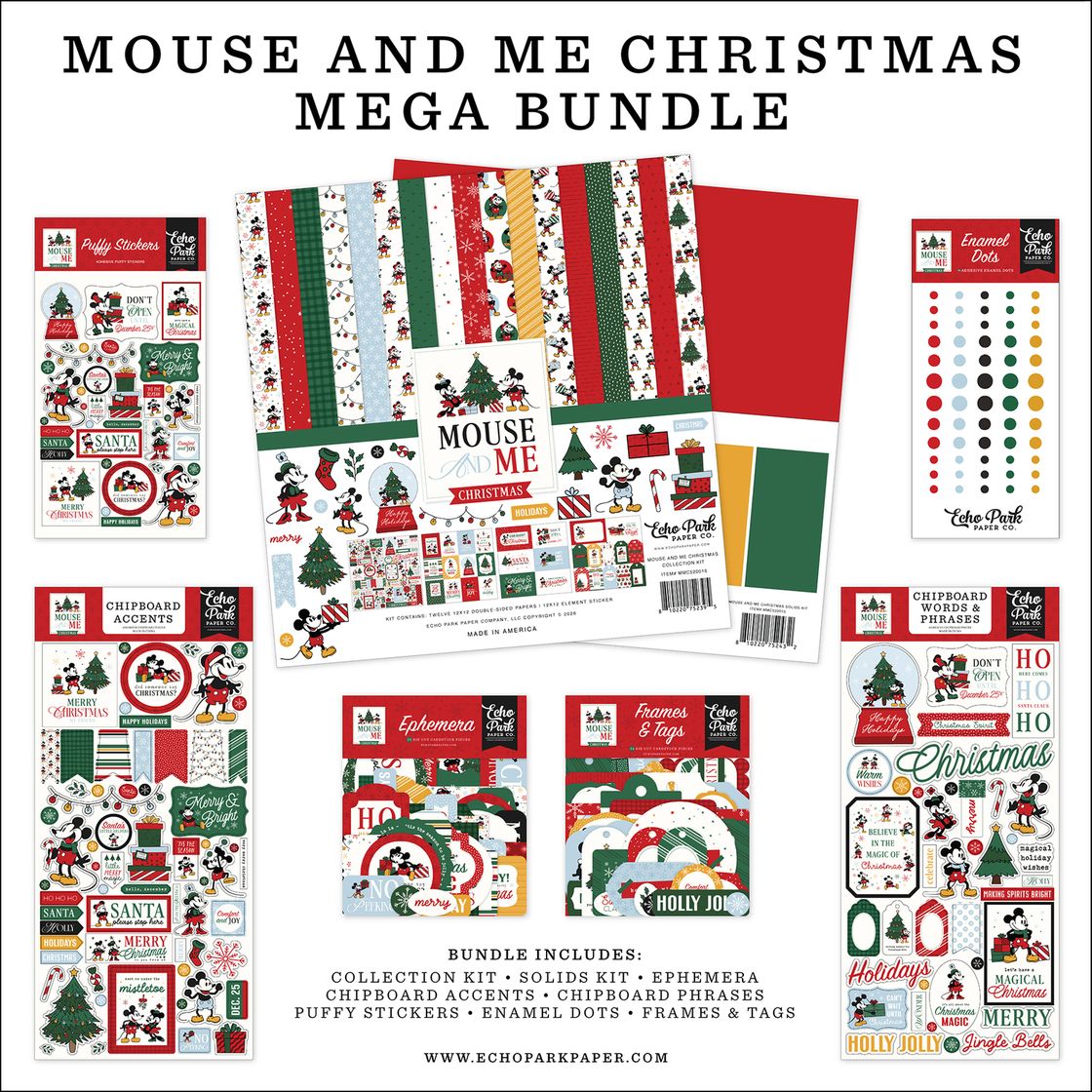***Pre-Order*** Echo Park - Mouse And Me Christmas - Mega Bundle