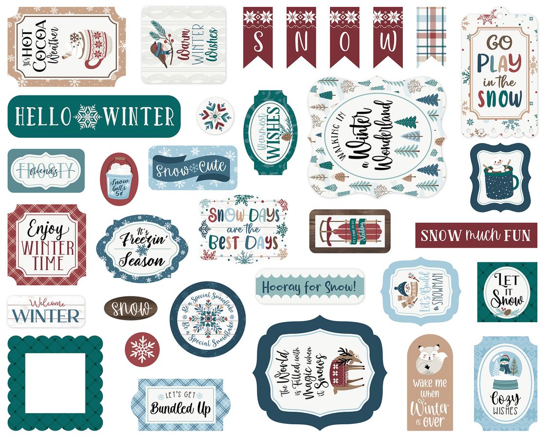 ***Pre-Order*** Echo Park - Wonderful Winter Days - Ephemera