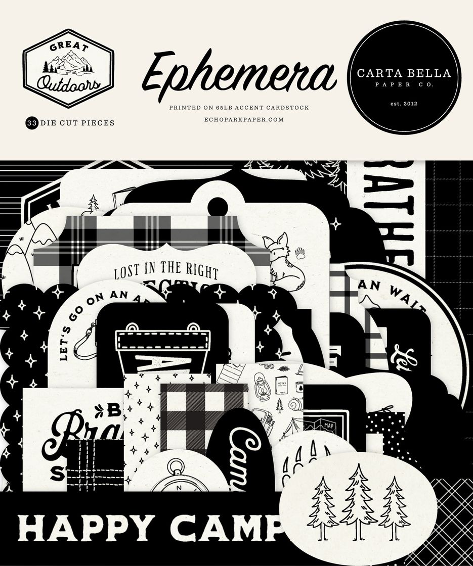 ***Pre-Order*** Carta Bella - Great Outdoors - Ephemera