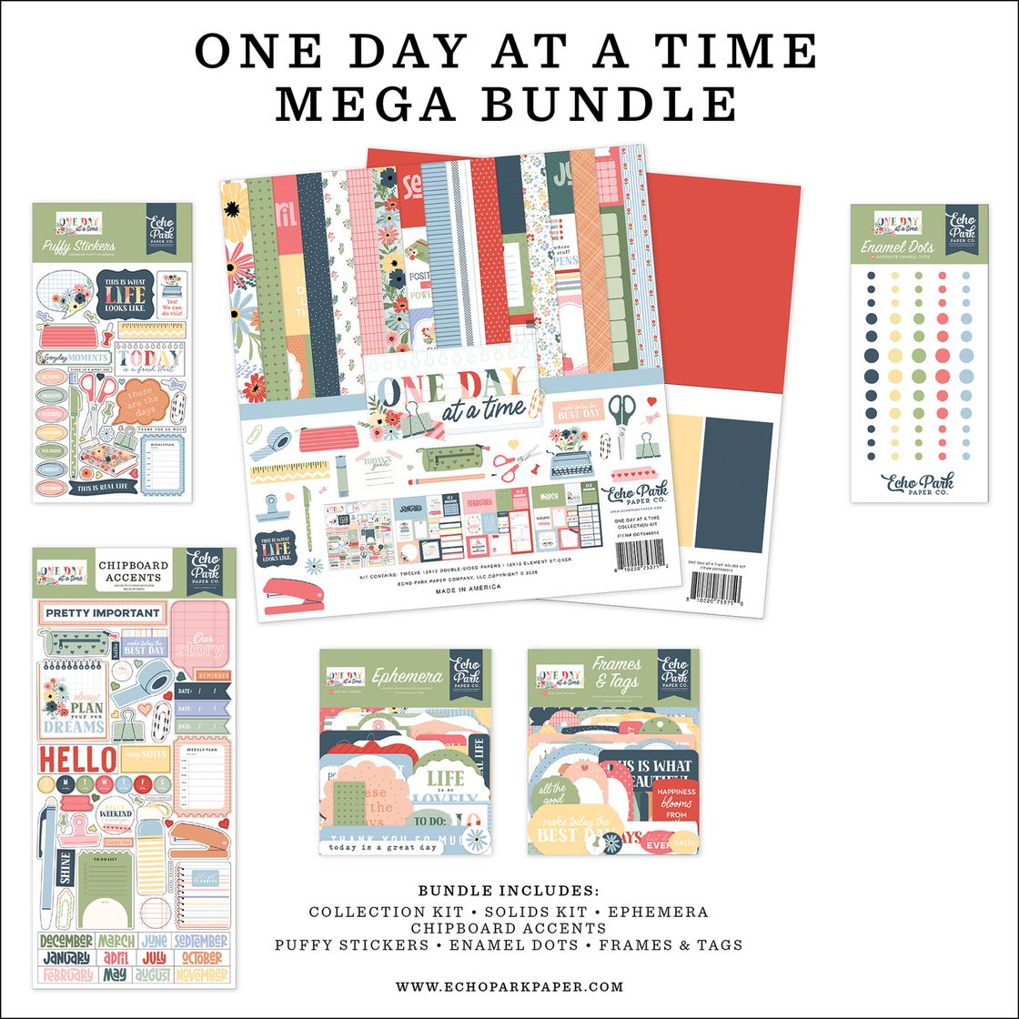 ***Pre-Order*** Echo Park - One Day At A Time - Mega Bundle