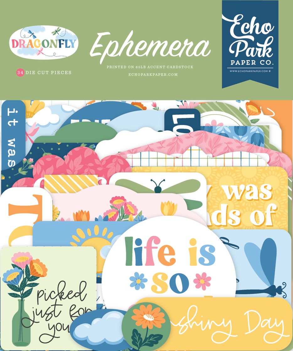 ***Pre-Order*** Echo Park - Dragonfly - Ephemera
