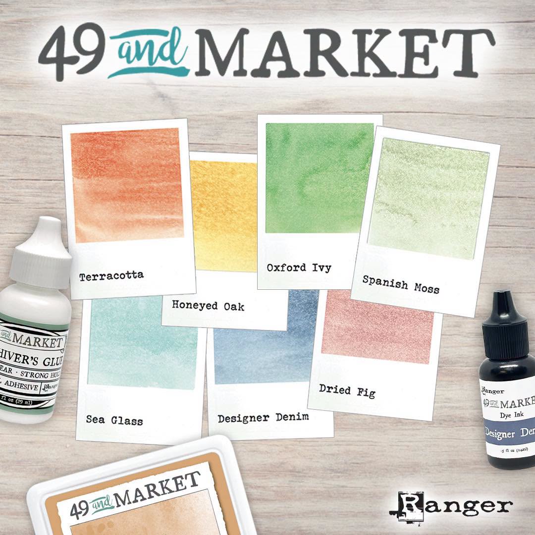 ***Pre-Order*** 49 And Market - Ranger - New Set Bundle - Dye Ink Pads and Reinkers