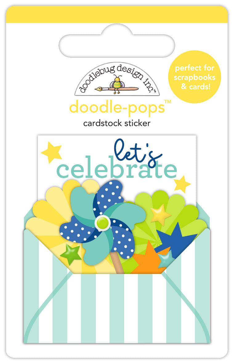 Doodlebug - Balloons & Banners - Let'S Celebrate Doodle-Pops