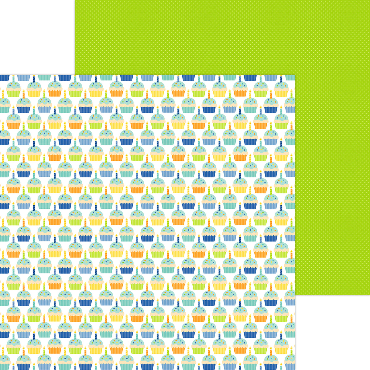 Doodlebug - Balloons & Banners - 12X12 Paper Pack