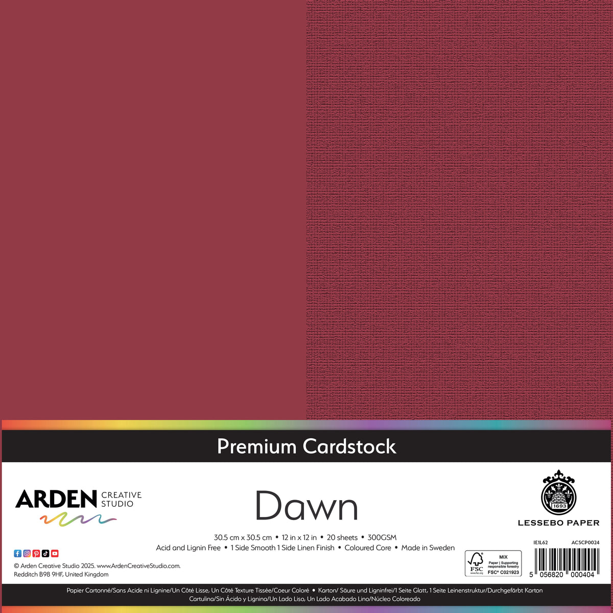 Arden Creative Studio - Premium Cardstock 12x12 - Dawn