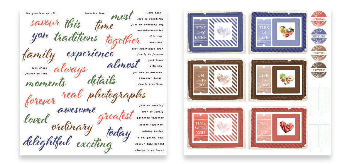 Arden Creative Studio - Laurel Grove - Page Makers Ephemera Pack