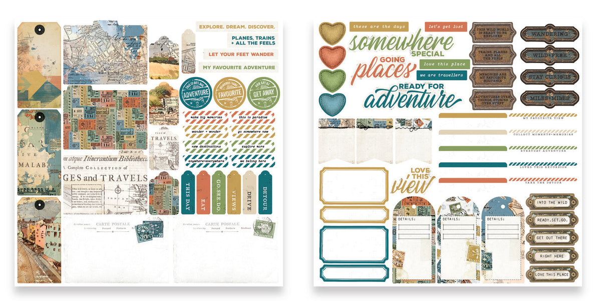 Arden Creative Studio - Been There - Ephemera Pack