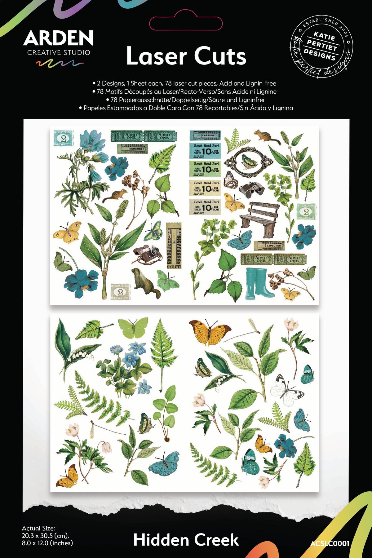 Arden Creative Studio - Hidden Creek - Laser Cuts