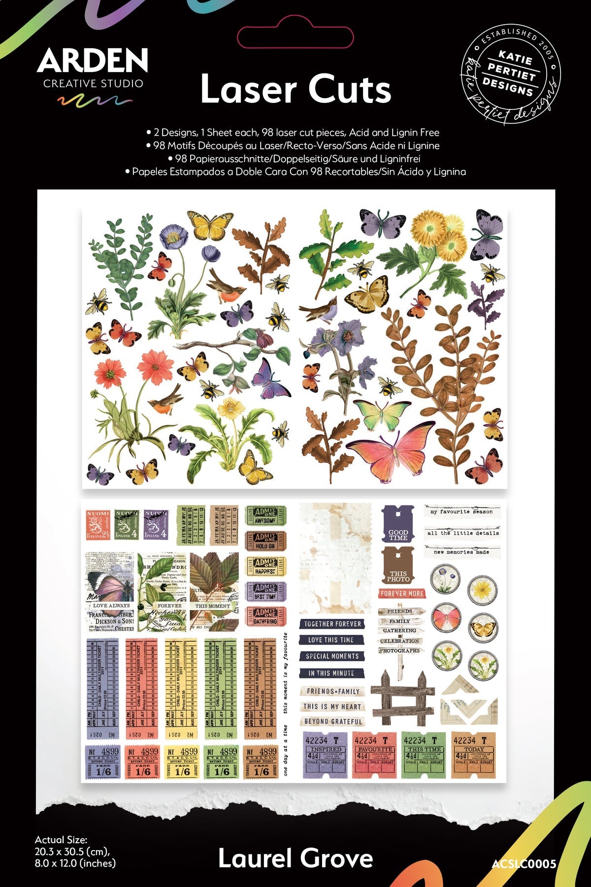 Arden Creative Studio - Laurel Grove - Laser Cuts