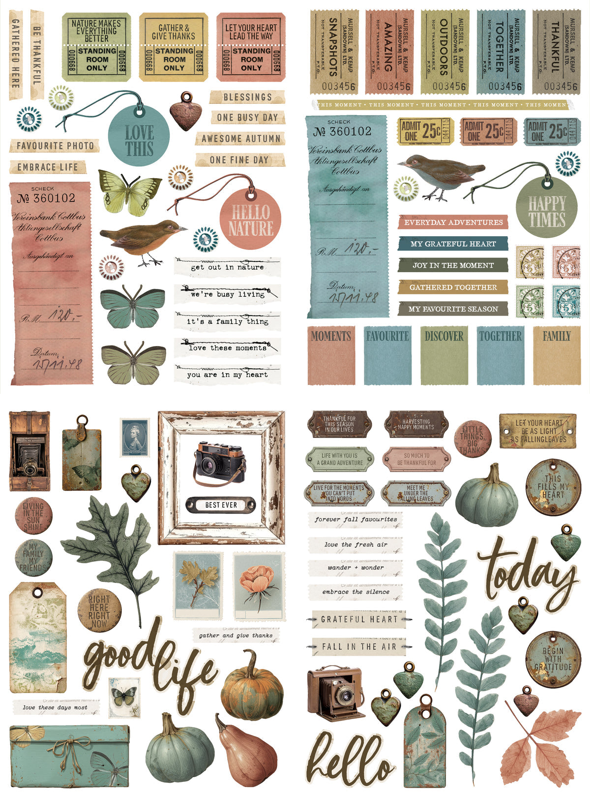 Arden Creative Studio - Amber Ledgers - Essentials Laser Cuts