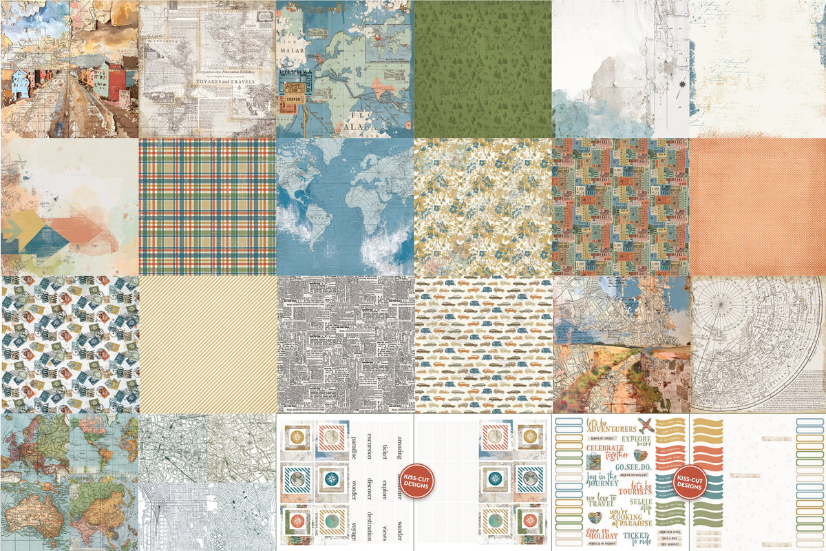 Arden Creative Studio - Been There -12in x 12in Paper Pad