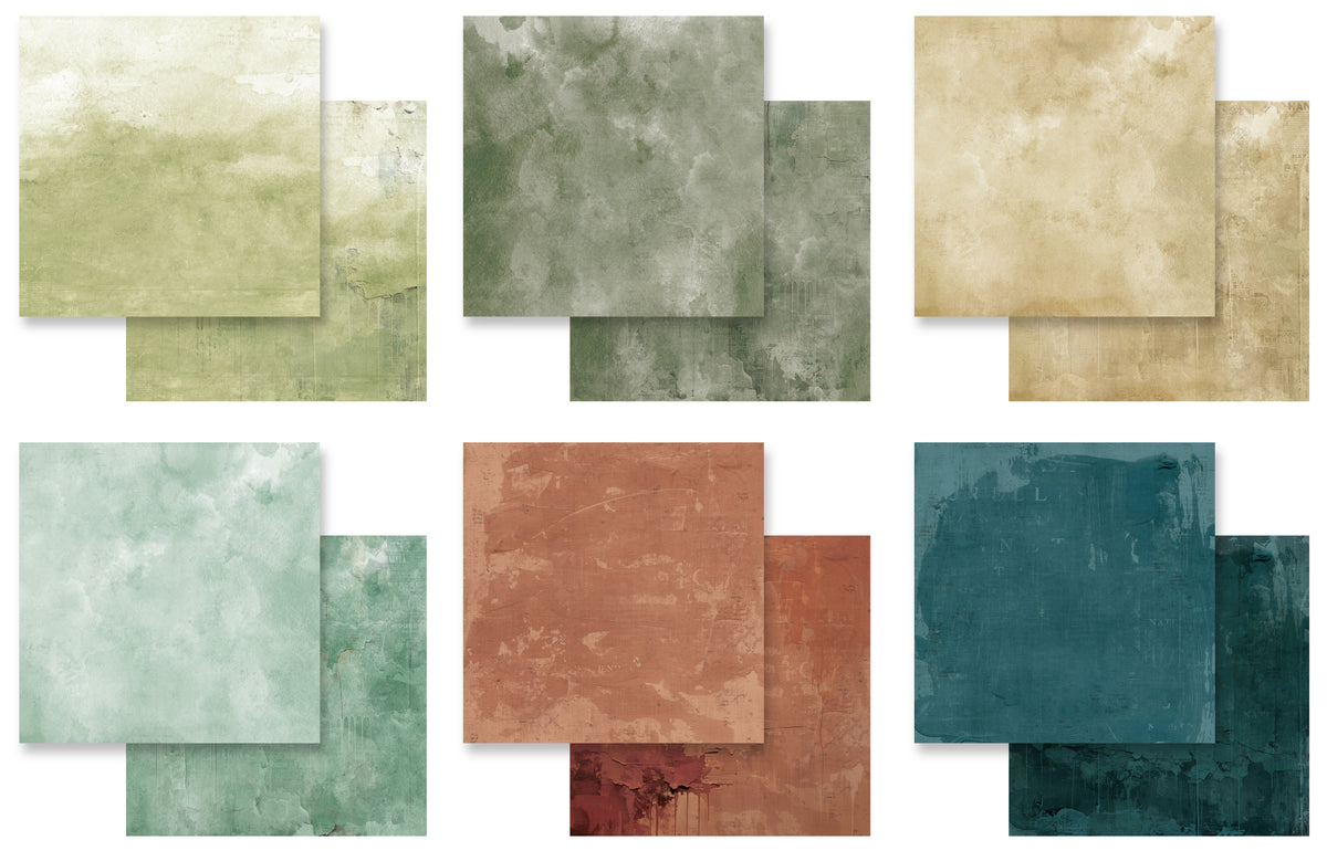 Arden Creative Studio - Amber Ledgers - Solids 12in x 12in Paper Pad