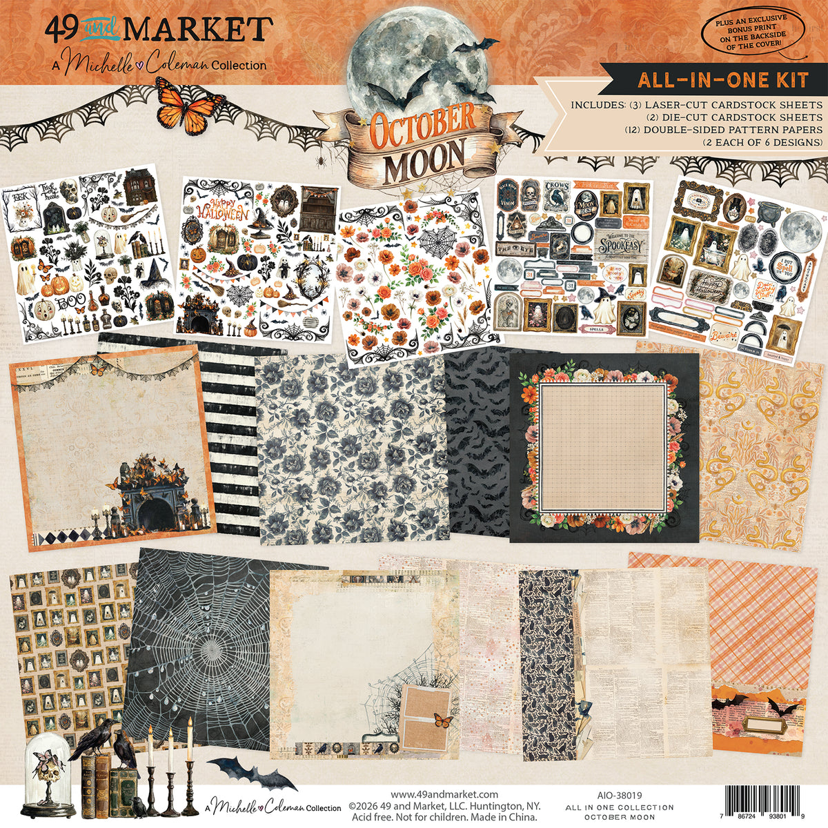 ***Pre-Order*** 49 and Market - October Moon All-In-One Kit