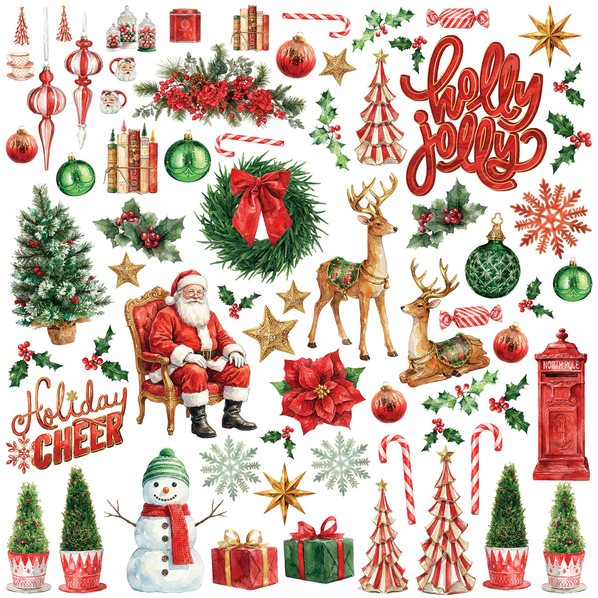 ***Pre-Order*** 49 and Market - Santa's Winter Village All-In-One Kit