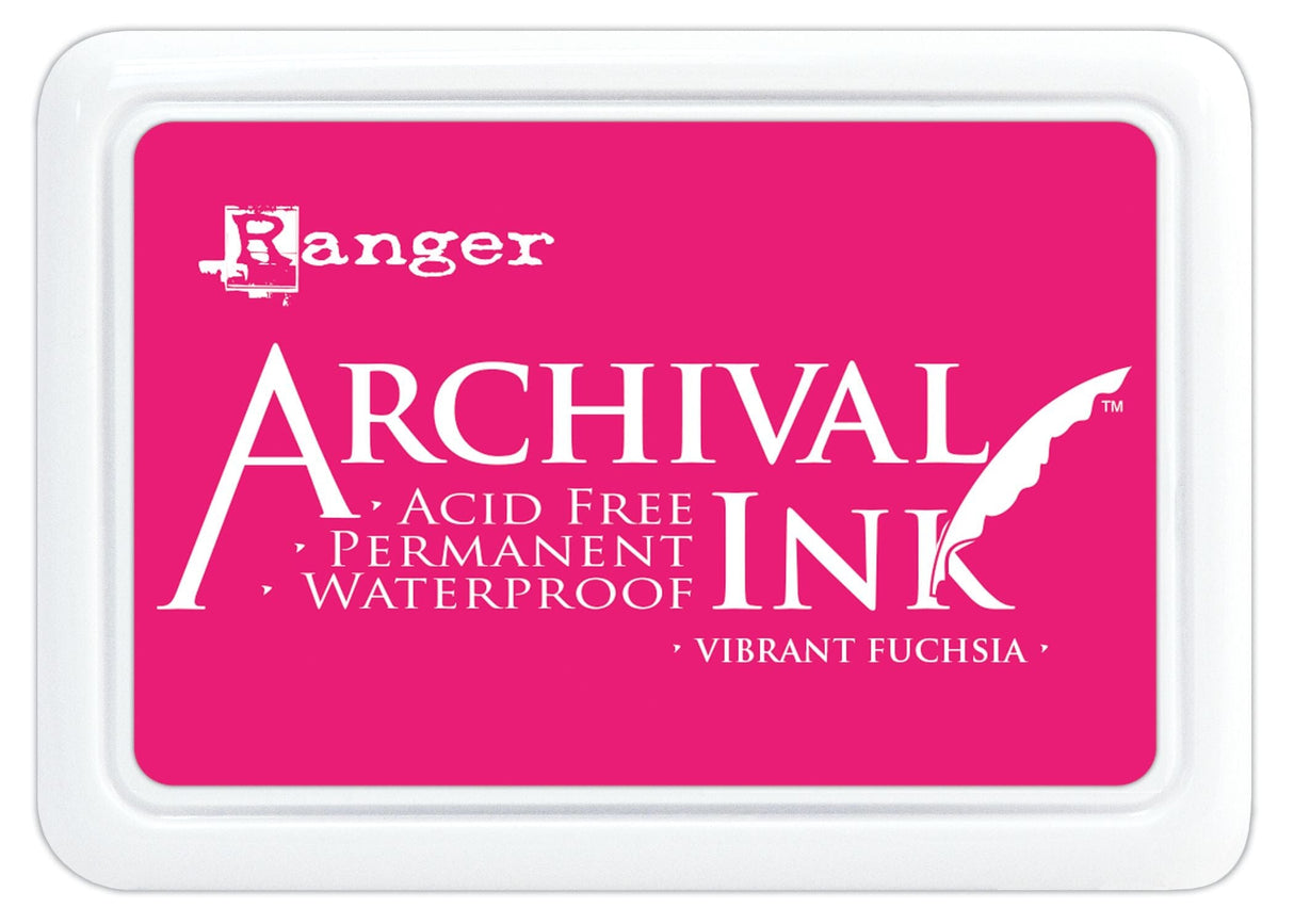 Ranger - Archival Ink Pad - Vibrant Fuchsia