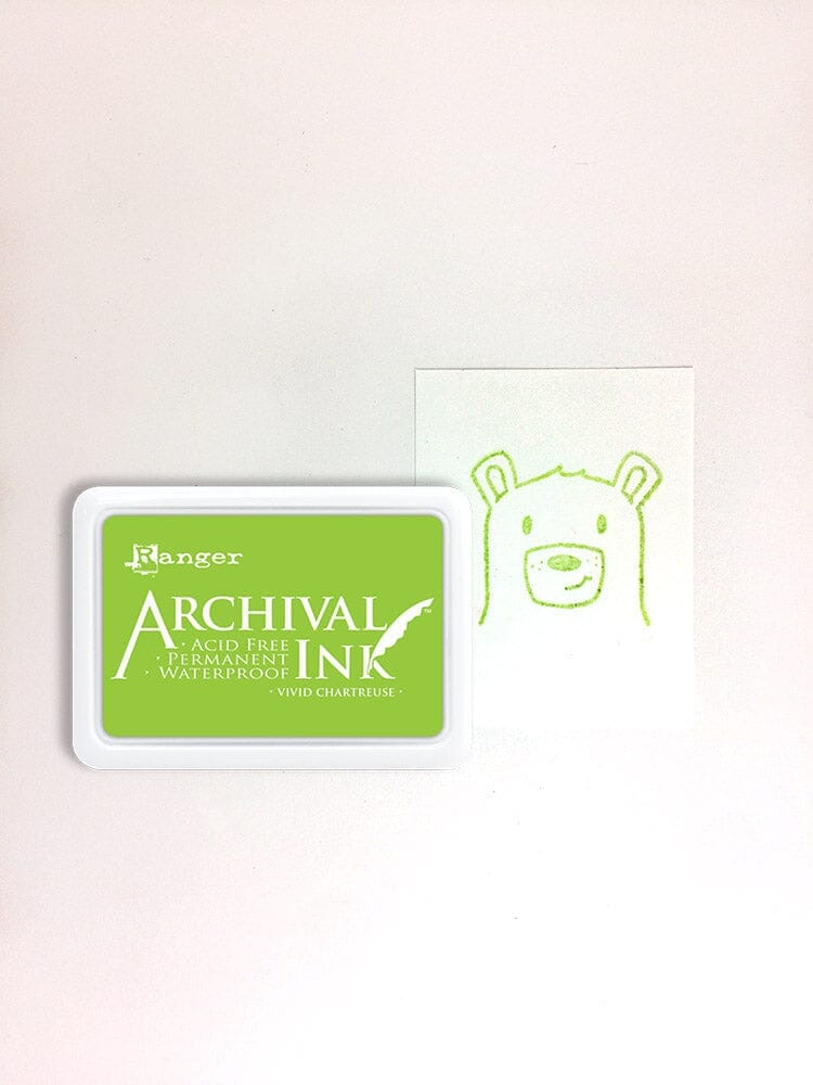 Ranger - Archival Ink Pad - Vivid Chartreuse