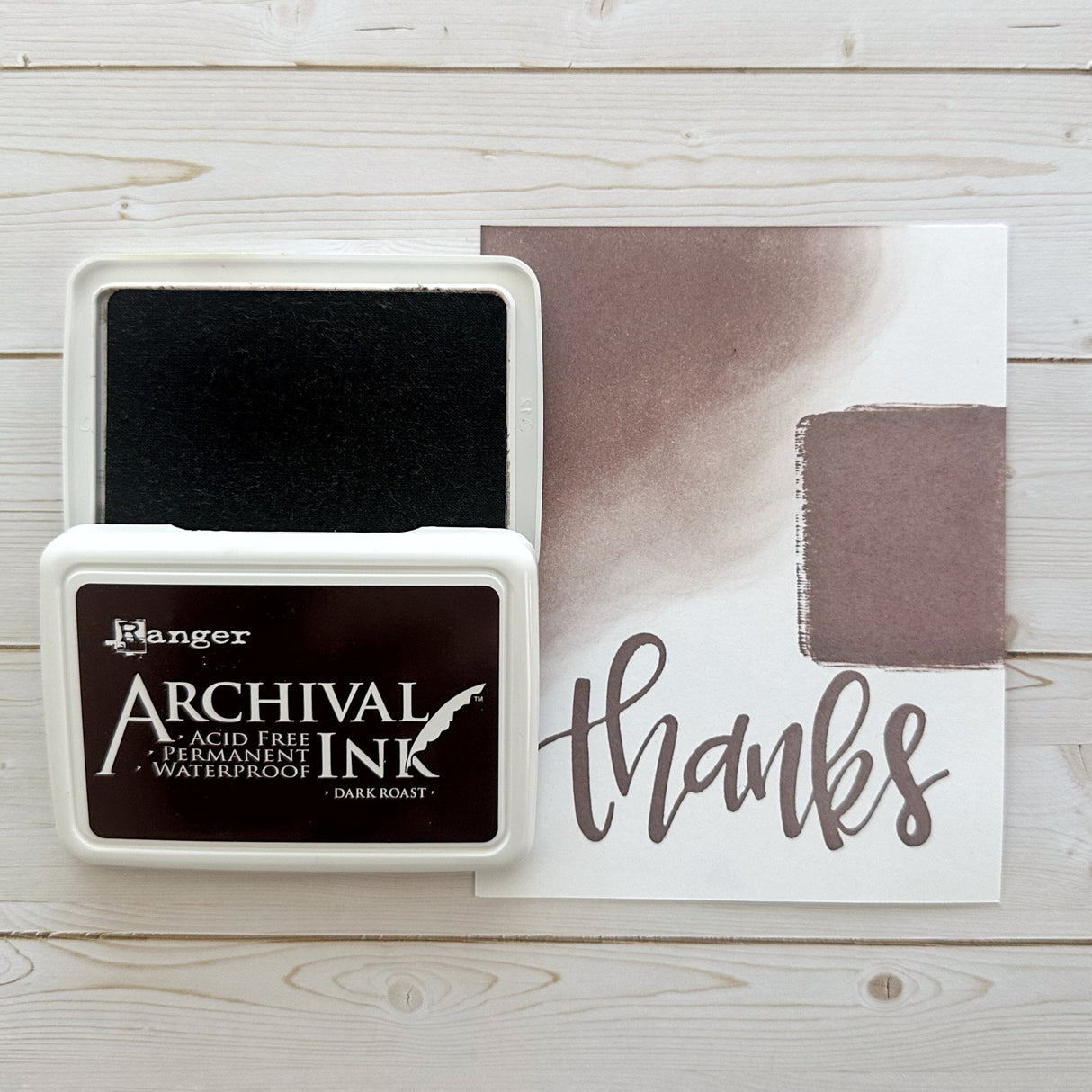 Ranger - Archival Ink Pad - Dark Roast