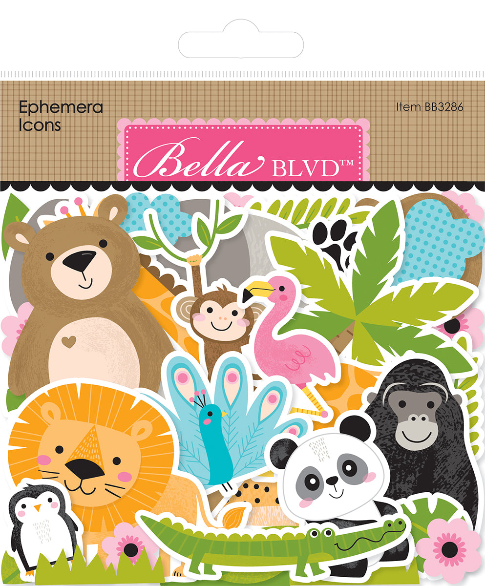 ***Pre-Order*** Bella Blvd - Zoo Day - Zoo Day Ephemera Icons