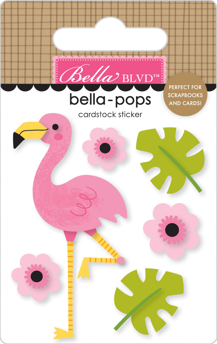 ***Pre-Order*** Bella Blvd - Zoo Day - Flamingle Bella-Pops