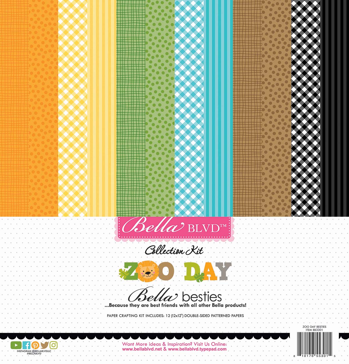 ***Pre-Order*** Bella Blvd - Zoo Day - Zoo Day Bella Besties Kit