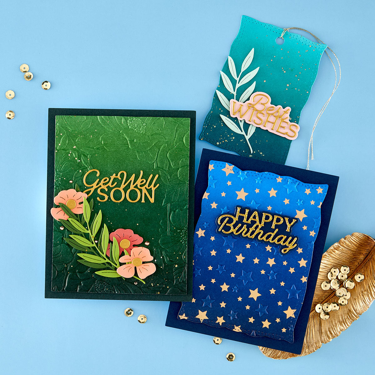 Spellbinders - Layered With Sympathy Etched Dies