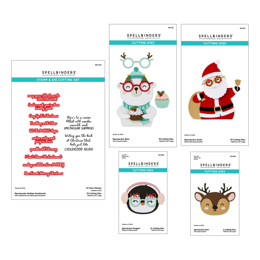 ***Pre-Order*** Spellbinders - Spectacular Christmas I Want It All! Bundle