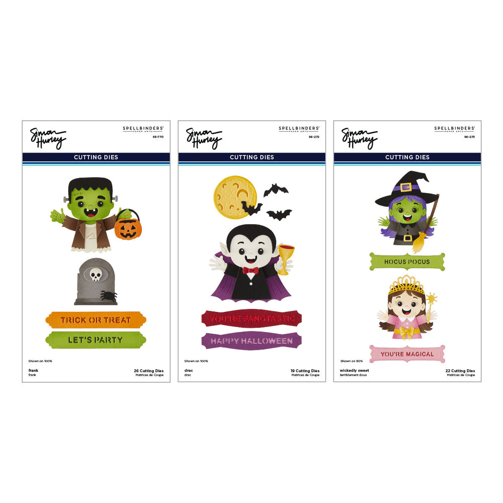 ***Pre-Order*** Spellbinders - Halloween Hugs Die Bundle by Simon Hurley