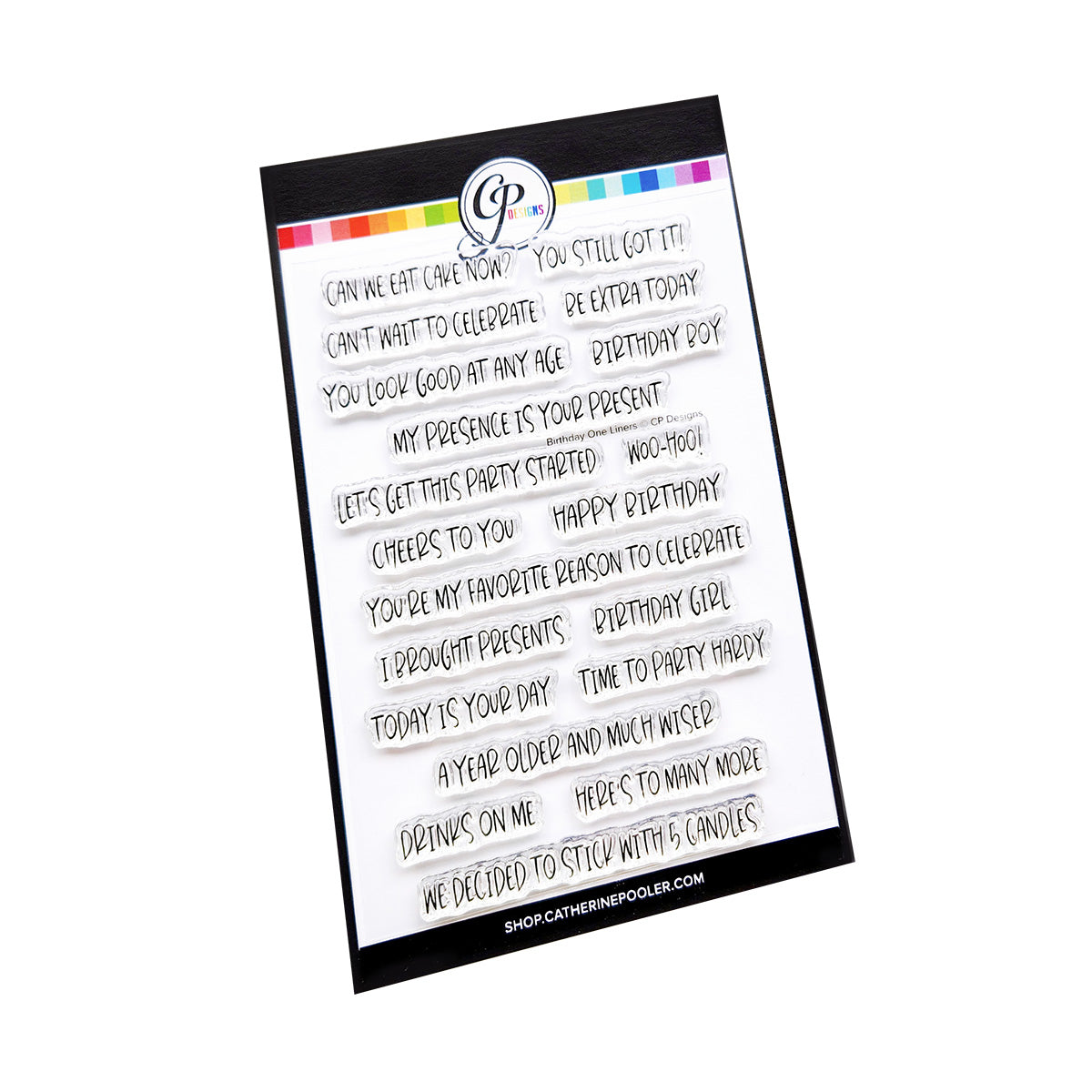 Catherine Pooler - Birthday One Liners Sentiments Stamp Set