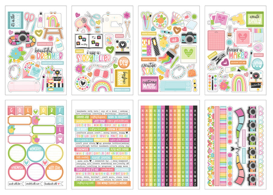 Echo Park - Craft Room - Sticker Book