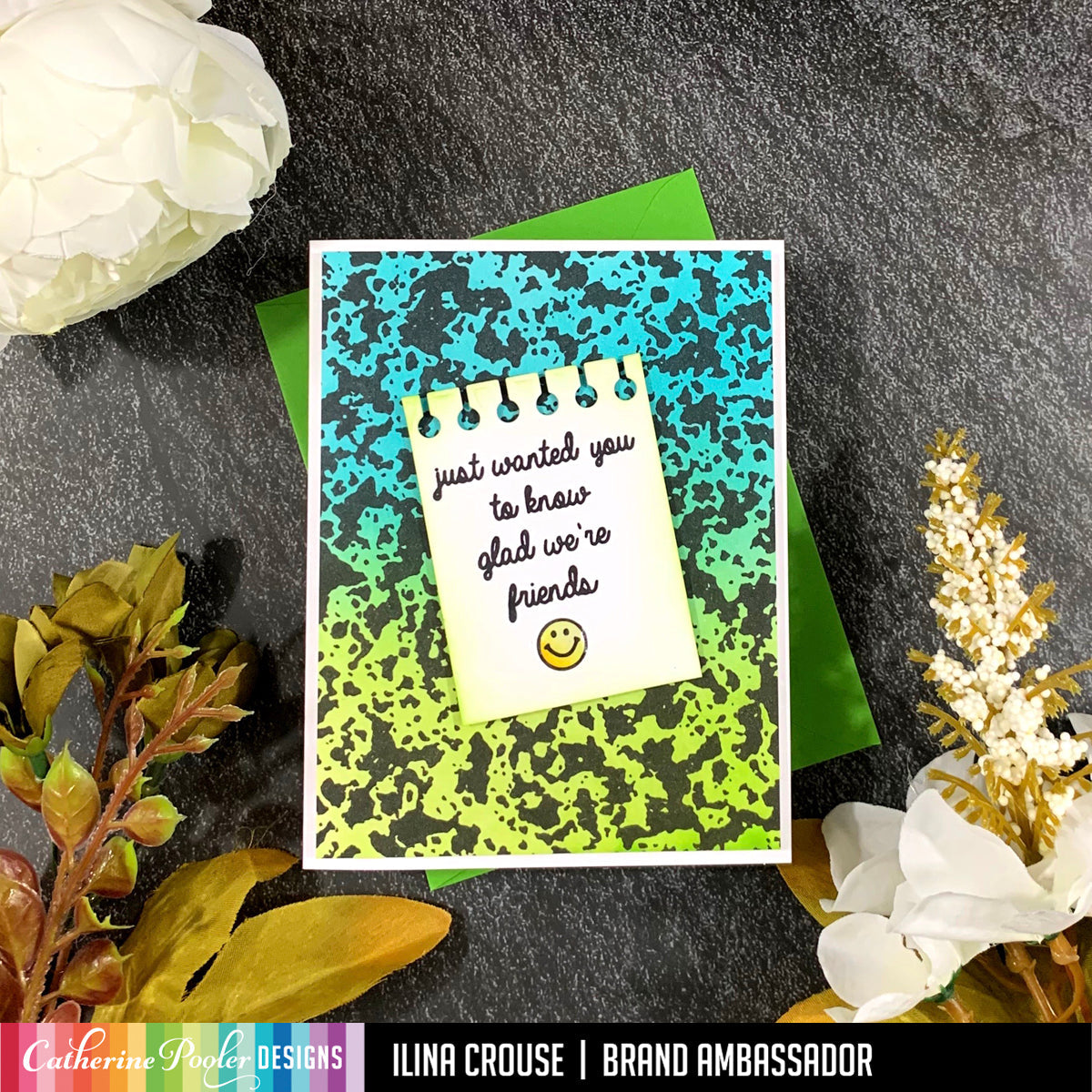 Catherine Pooler - Spiral Notebook Border Die