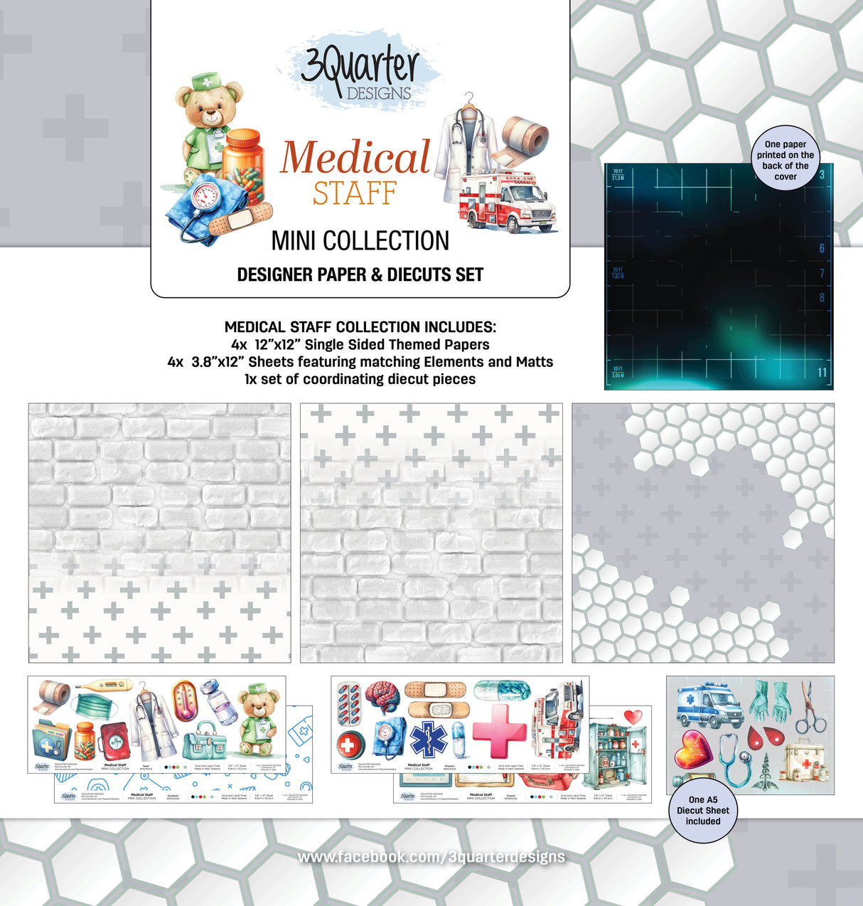 3 Quarter Designs - Medical Staff - Mini Collection + Mini Tuck n Plays