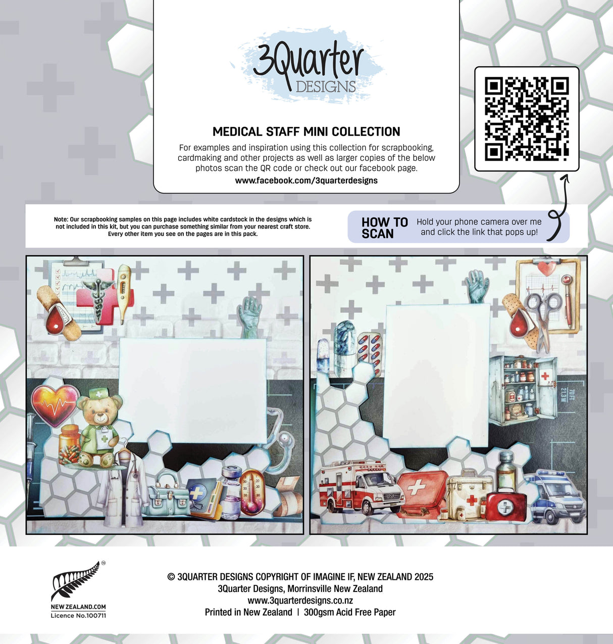 3 Quarter Designs - Medical Staff - Mini Collection + Mini Tuck n Plays