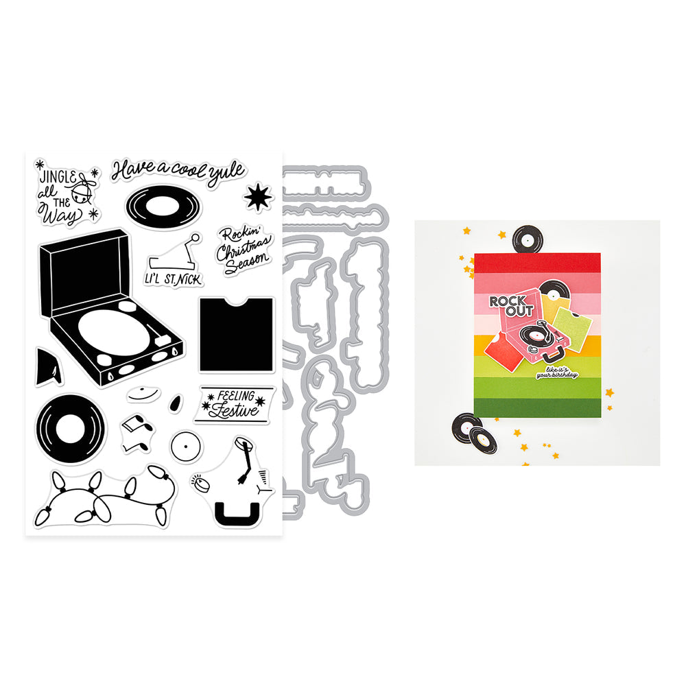 ***Pre-Order*** Hero Arts - Feeling Festive Stamp & Cut