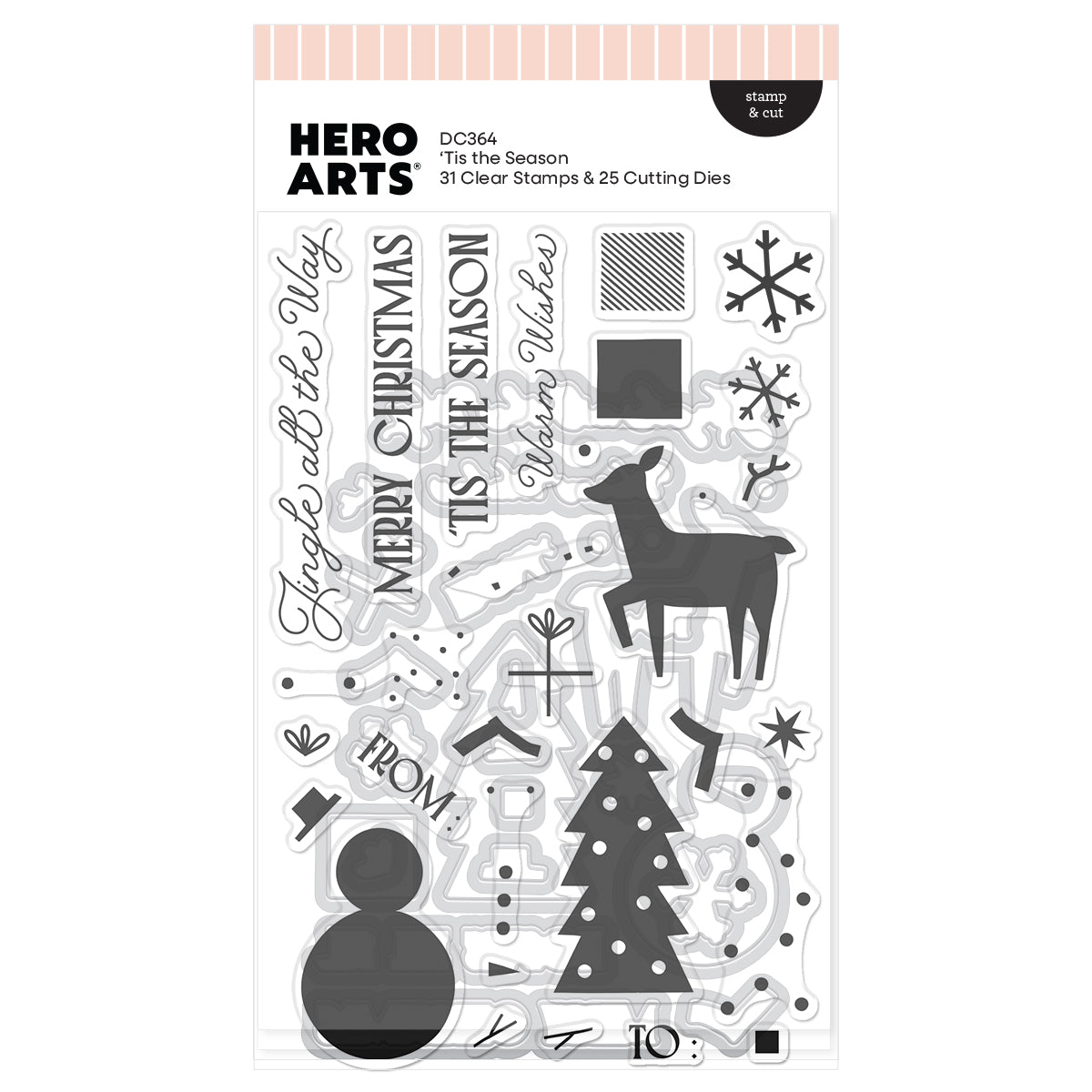 ***Pre-Order*** Hero Arts - Hero Arts Holiday Stamp Along October 2026