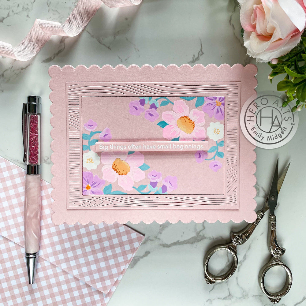 Hero Arts - Scalloped Rectangles Infinity Nesting Dies