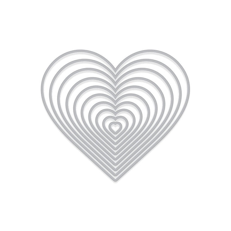 Hero Arts - Infinity Nesting Dies - Hearts