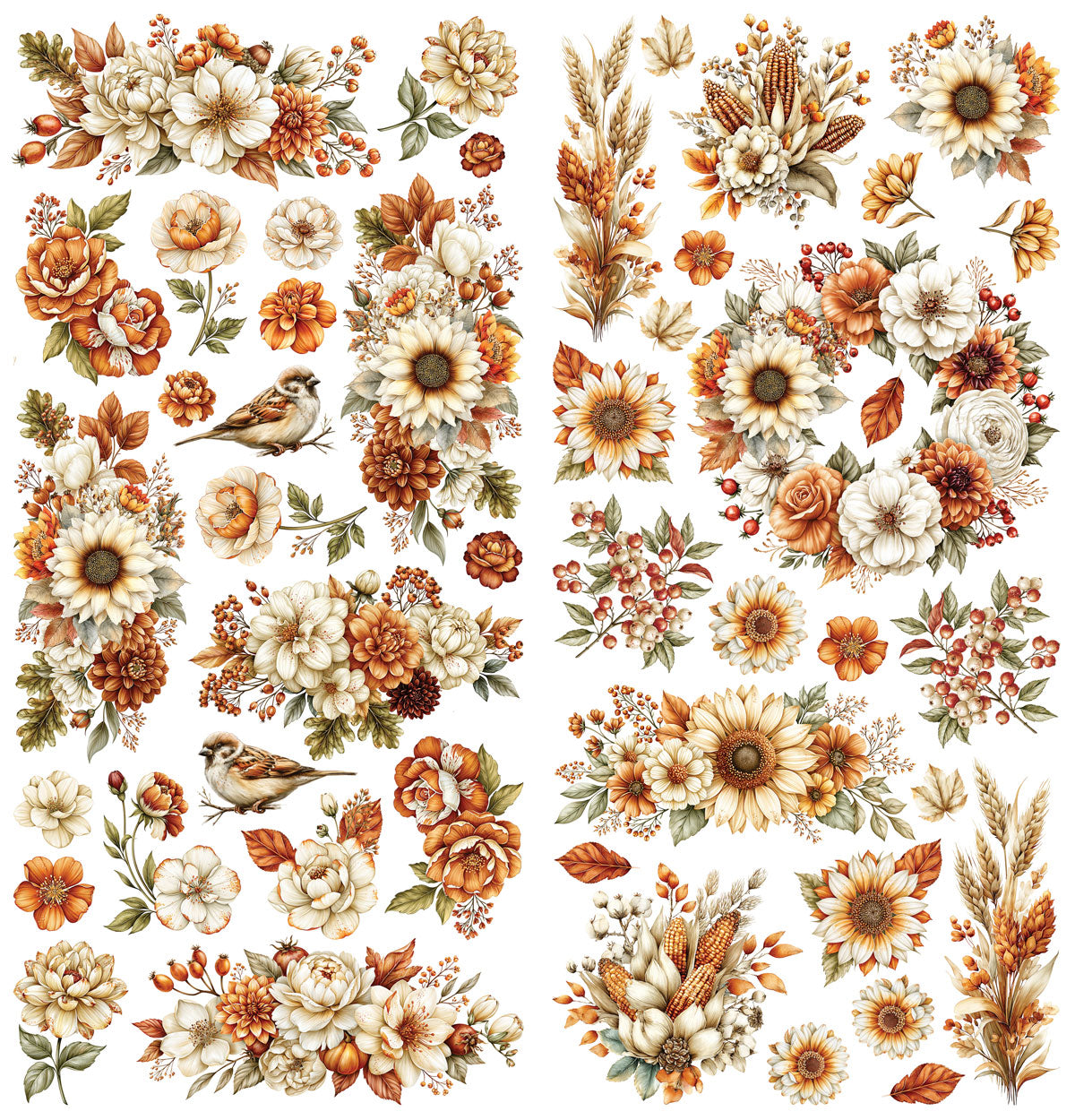 ***Pre-Order*** 49 and Market - Season's Bounty - Laser Cut Wildflowers