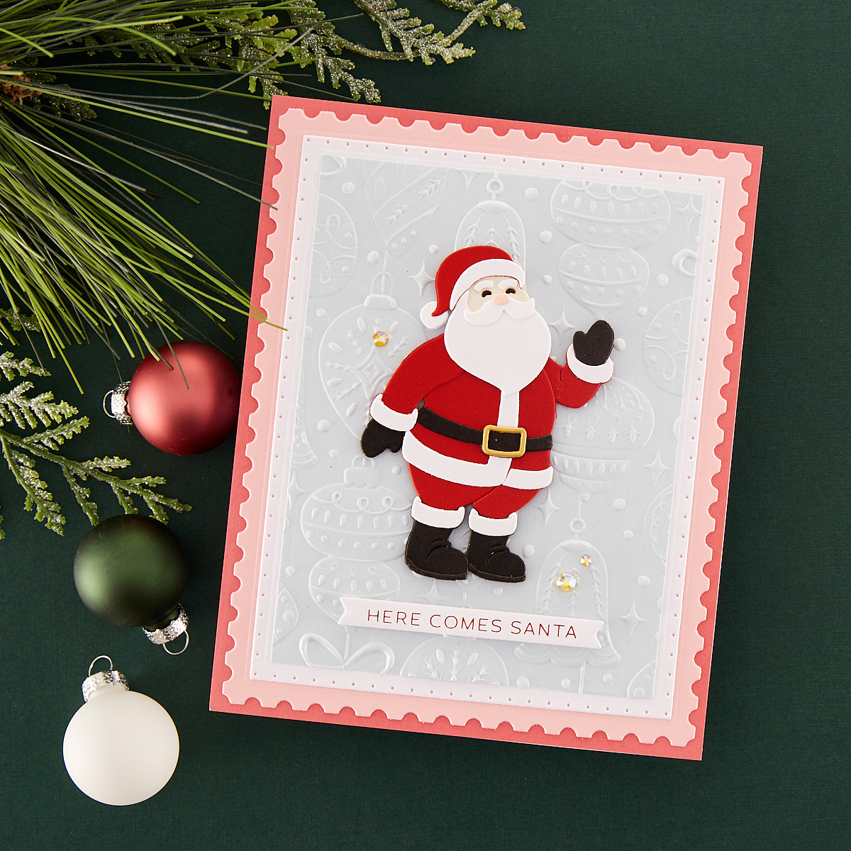 Spellbinders - Vintage Ornaments 3D Embossing Folder