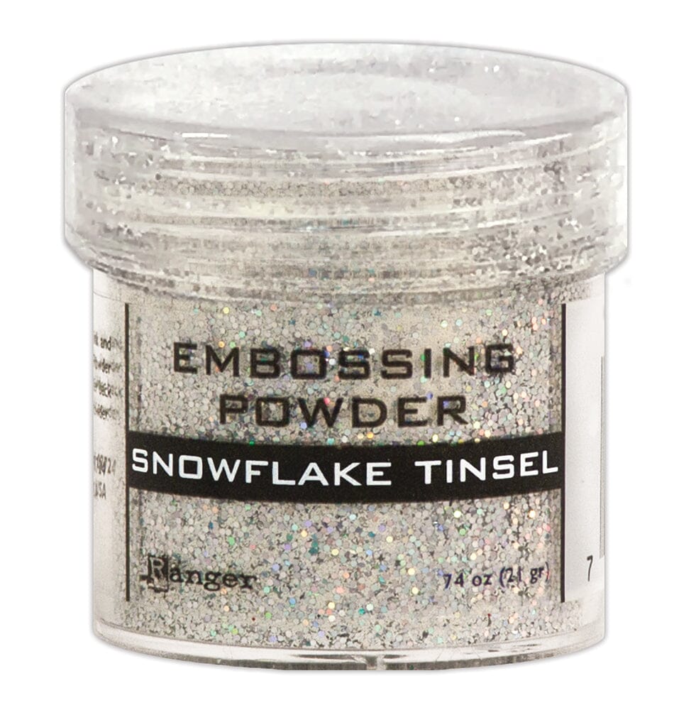 Ranger - Embossing Powder - Snowflake Tinsel