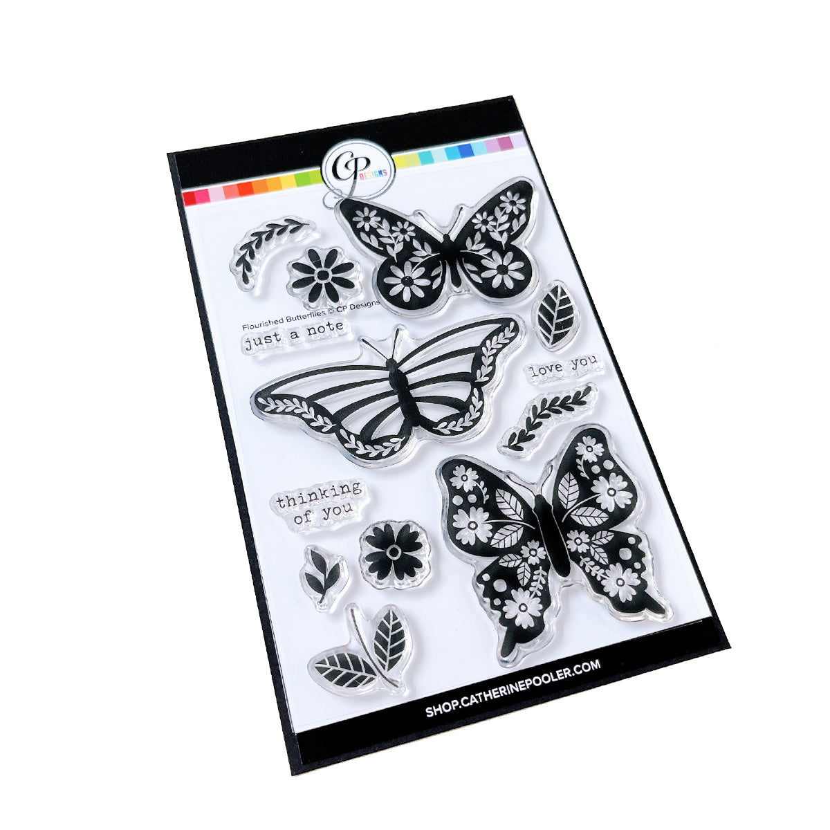 Catherine Pooler - Flourished Butterflies Bundle