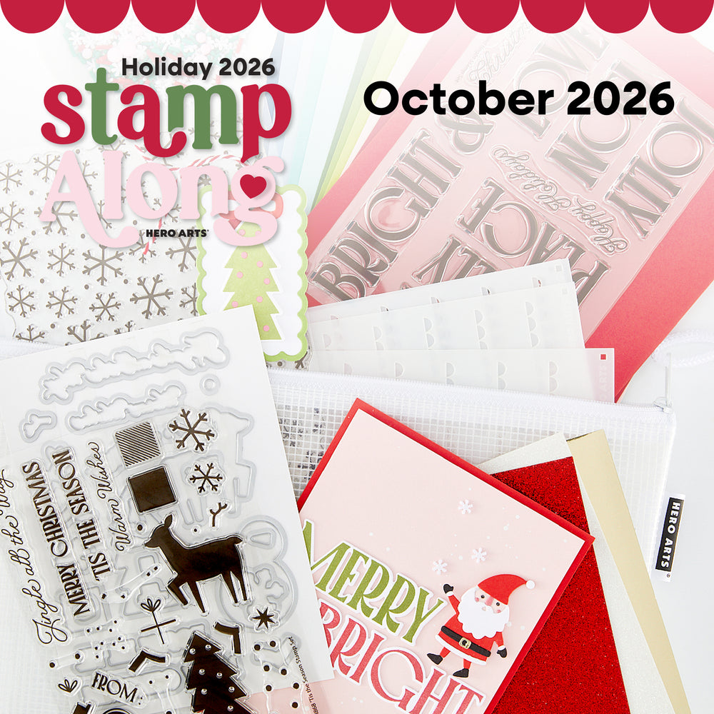 ***Pre-Order*** Hero Arts - Hero Arts Holiday Stamp Along October 2026