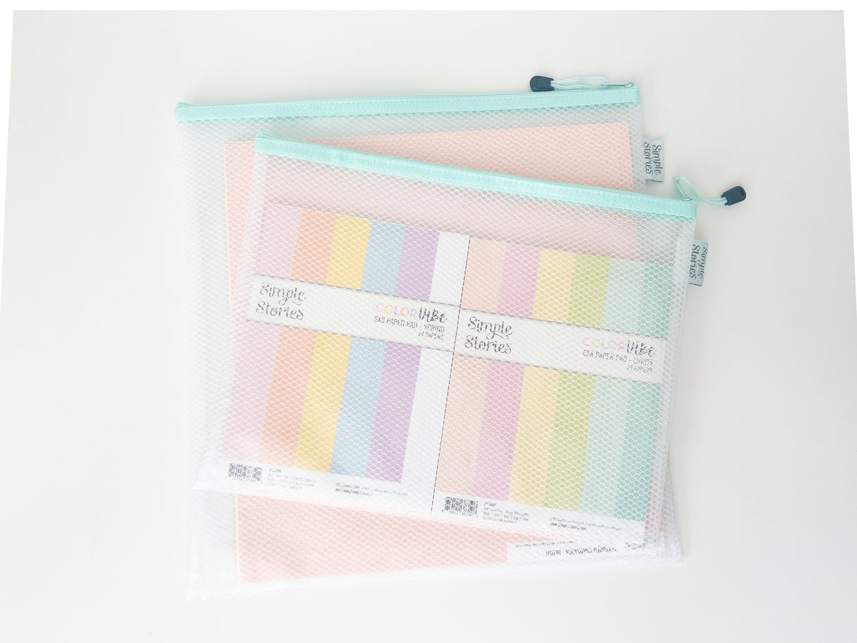 ***Pre-Order*** Simple Stories - Craft Storage Pouch - Medium - Teal