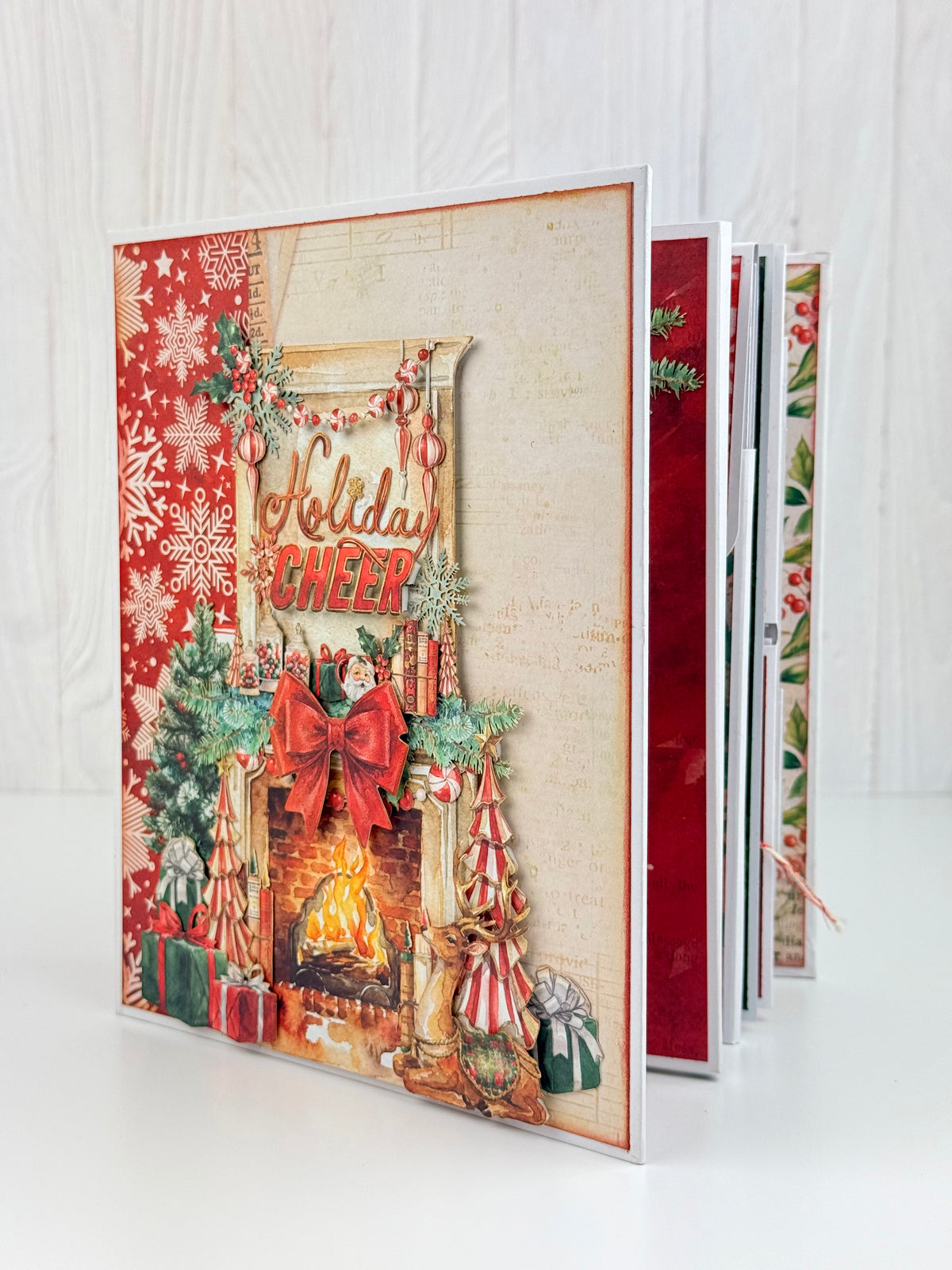 ***Pre-Order*** 49 and Market - Santa's Winter Village Album Kit by Nikki Sher