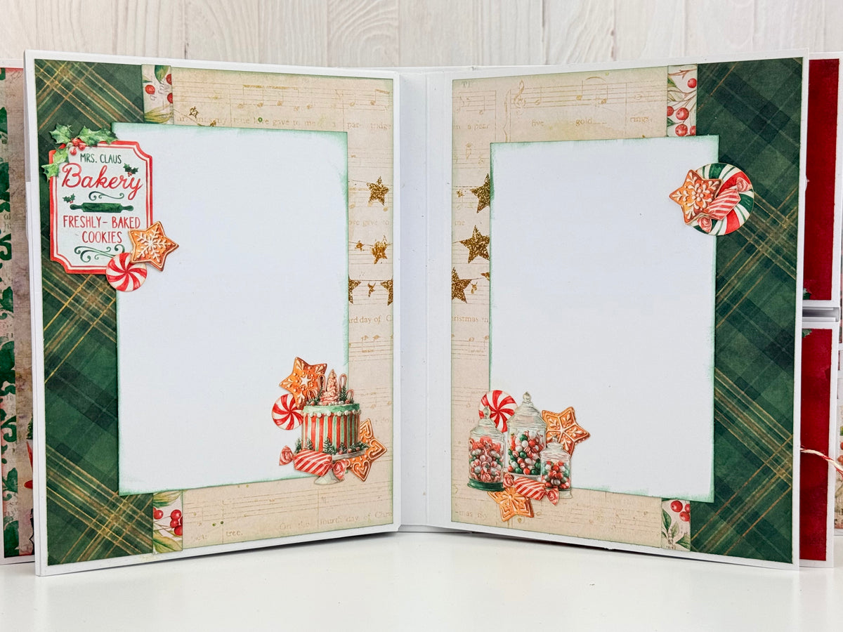***Pre-Order*** 49 and Market - Santa's Winter Village Album Kit by Nikki Sher