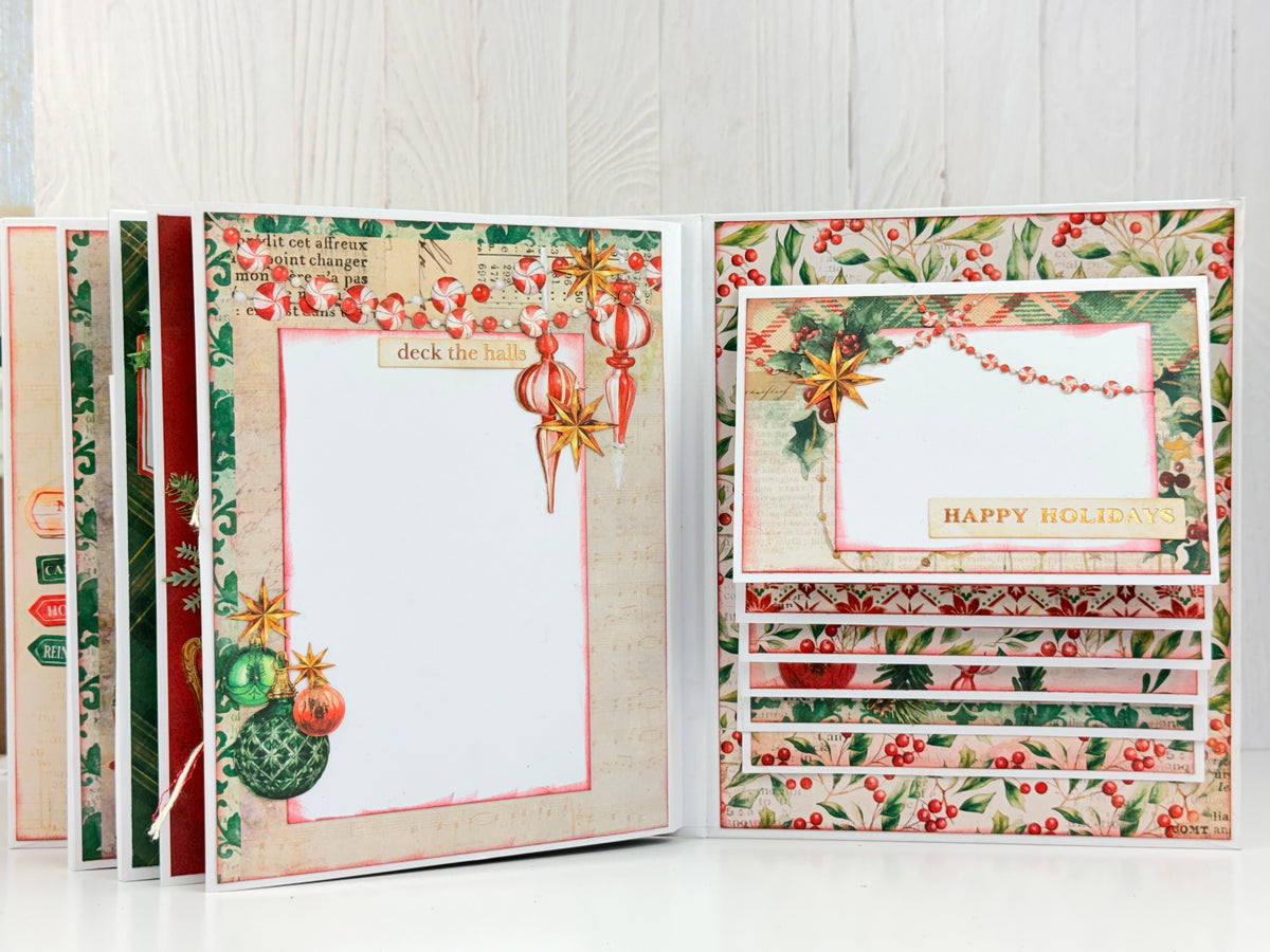 ***Pre-Order*** 49 and Market - Santa's Winter Village Album Kit by Nikki Sher