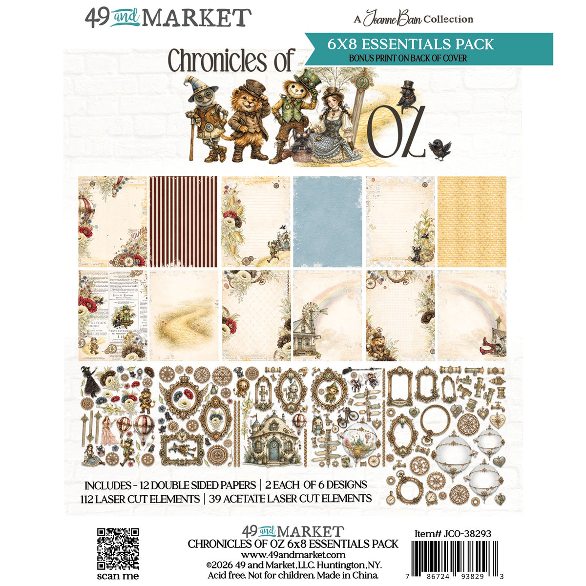***Pre-Order*** 49 and Market - Chronicles of Oz - 6x8 Essentials Pack