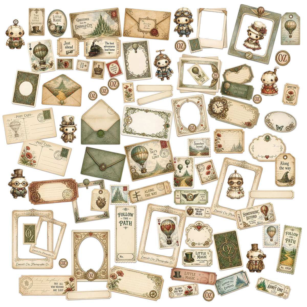***Pre-Order*** 49 and Market - Chronicles of Oz - Ephemera Set